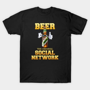 Beer - The original Social Network T-Shirt